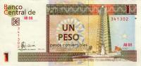 Gallery image for Cuba pFX46: 1 Peso Convertible